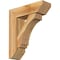Ekena Millwork Imperial Slat Rough Sawn Bracket w/ Offset Brace, Western Red Cedar, 8"W x 26"D x 30"H BKT0806X26X30IMP06RWR - alternate 1
